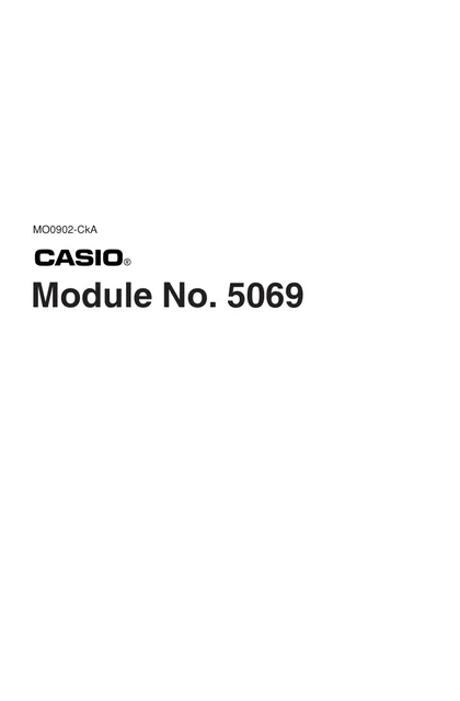 casio 卡西欧 5069